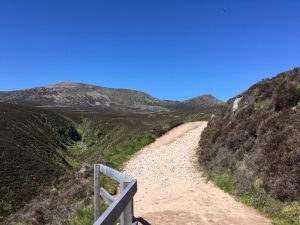 Following the path, Lochnagar 