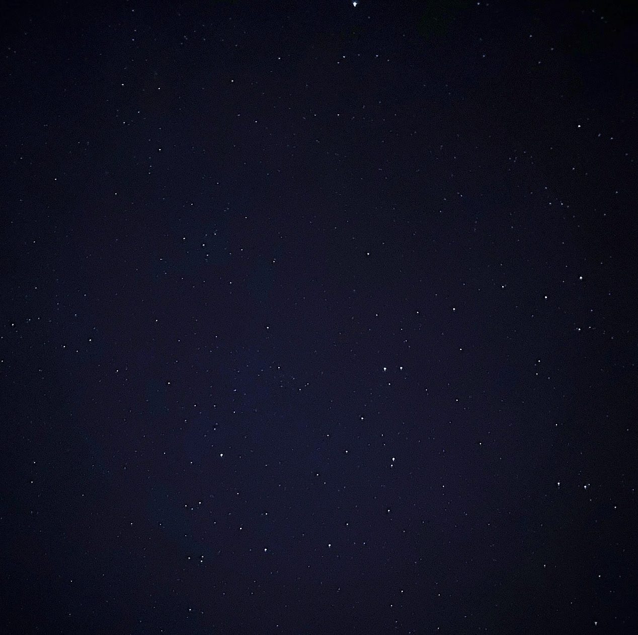 Stars and Dark sky over the Cairngorms